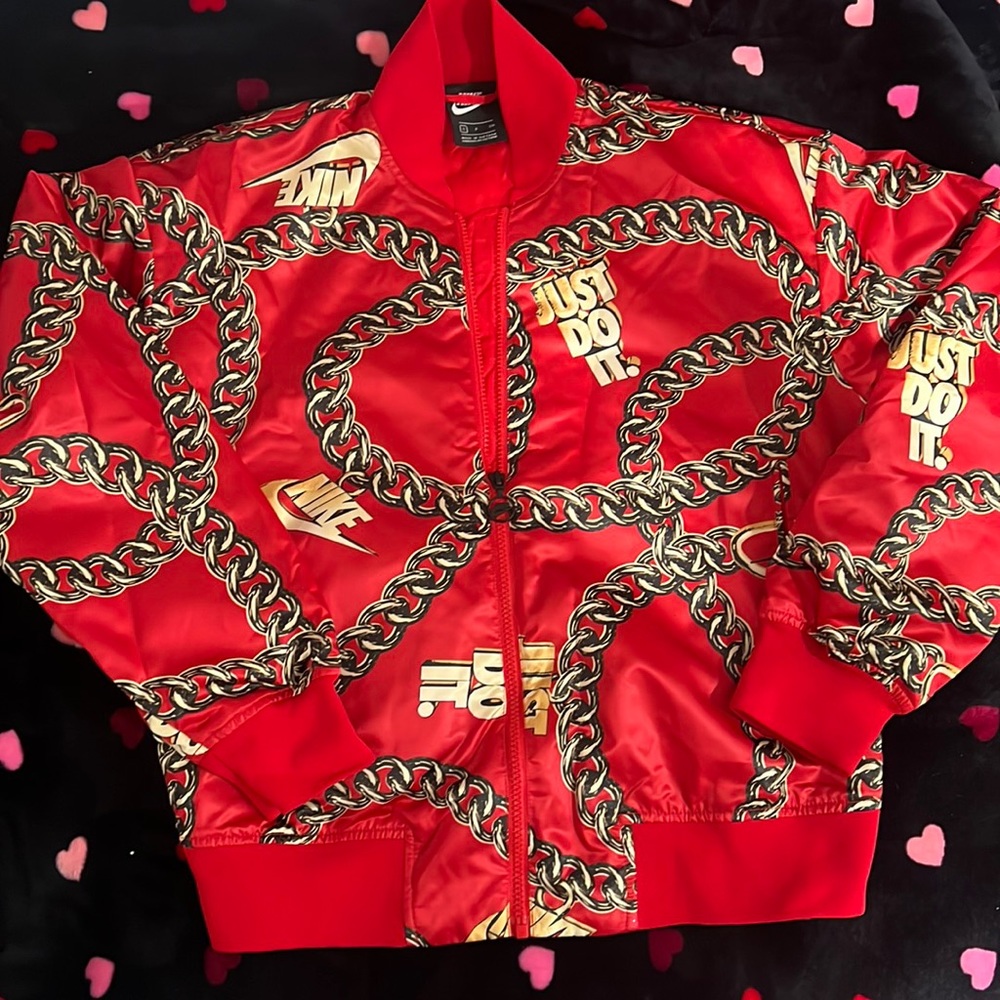 Nike Satin Bomber Jacket